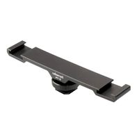 Ulanzi Dual cold shoe mount voor het monteren van extra lamp en/of microfoon