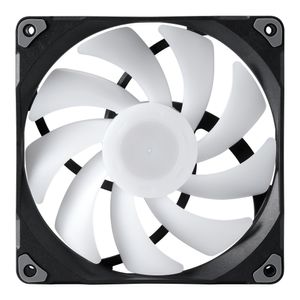 Phanteks M25 PWM D-RGB Fan 140 mm PC-ventilator Zwart (b x h x d) 140 x 140 x 25 mm