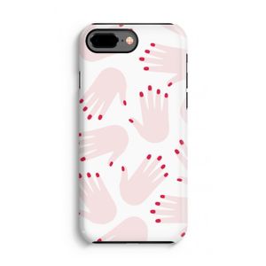 Hands pink: iPhone 8 Plus Tough Case