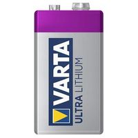 Varta Ultra Lithium 9V Batterij 06122301401 - thumbnail