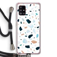Terrazzo N°13: Samsung Galaxy A51 5G Transparant Hoesje met koord