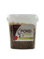 Pond Pro Garnalen Emmer 2,5L - Eiwitrijk Koivijver & Aquarium Voedsel met Vitaminen & Mineralen - thumbnail