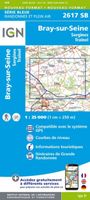 Wandelkaart - Topografische kaart 2617SB Bray-sur-Seine | IGN - Institut Géographique National - thumbnail