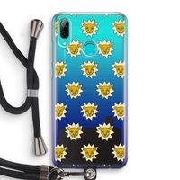Leeuwenkoppen: Huawei P Smart (2019) Transparant Hoesje met koord