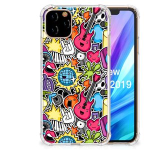 Apple iPhone 11 Pro Anti Shock Bumper Case Punk Rock