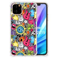 Apple iPhone 11 Pro Anti Shock Bumper Case Punk Rock