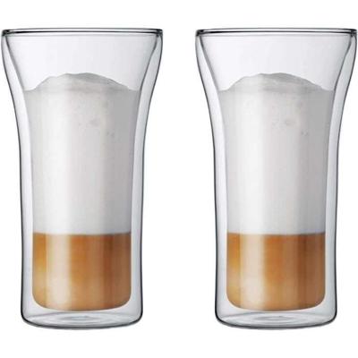 Set van 2 glazen - BODUM - Assam - Dubbelwandig - 0,2 l - Transparant