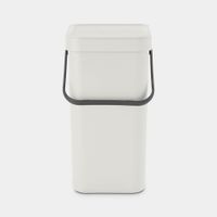 Brabantia Sort & Go afvalemmer 12 liter - Light Grey - thumbnail