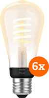 Philips Hue Filament White Ambiance Edison 6-pack - thumbnail