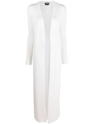 TOM FORD cardigan à coupe longue - Tons neutres