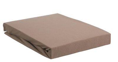 Beddinghouse Beddinghouse Jersey Lycra Hoeslaken 140/160x200/220 cm Taupe