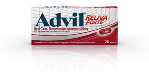 Reliva forte 400mg ovaal blister