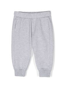 Roberto Cavalli Junior pantalon de jogging à logo imprimé - Gris