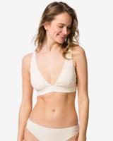 HEMA Damesbikinitop Liv triangel broderie creme (creme)