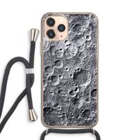 Maanlandschap: iPhone 11 Pro Transparant Hoesje met koord