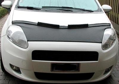 Motorkapsteenslaghoes Fiat Grande Punto 2005-2008 zwart PB901421
