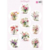 Marianne Design • die-cut sheet sweet bouquets
