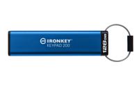 Kingston Technology IronKey 128GB Keypad 200, FIPS 140-3 Lvl 3 (aangevraagd) AES-256 versleuteld