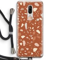 Terrazzo N°22: OnePlus 6 Transparant Hoesje met koord