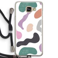 Memphis Shapes: Samsung Galaxy A5 (2016) Transparant Hoesje met koord