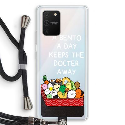 Bento a day: Samsung Galaxy S10 Lite Transparant Hoesje met koord