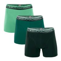 Muchachomalo boxershorts Solid Green 3-pack-XL - thumbnail