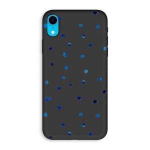 Blauwe stippen: iPhone XR Biologisch afbreekbaar hoesje