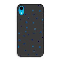 Blauwe stippen: iPhone XR Biologisch afbreekbaar hoesje
