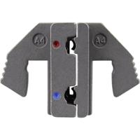 TOOLCRAFT PLE-0A4 Krimp-onderdelen Geïsoleerde platte stekkerhulzen Krimpbereik: 0.5 tot 2.5 mm² Geschikt voor merk: TOOLCRAFT PZ-500