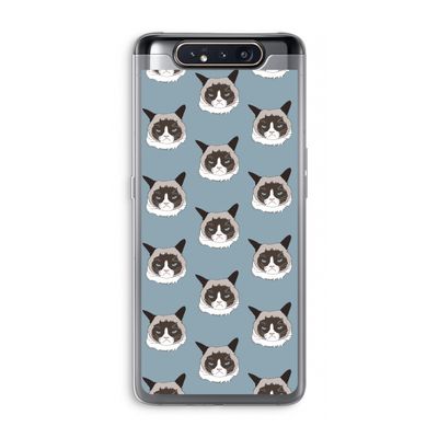 It's a Purrr Case: Samsung Galaxy A80 Transparant Hoesje