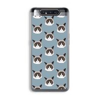 It's a Purrr Case: Samsung Galaxy A80 Transparant Hoesje