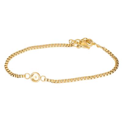 iXXXi Armband Box Chain Top Part Base Goud