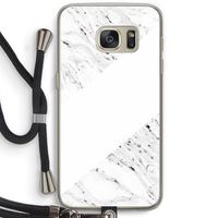 Biggest stripe: Samsung Galaxy S7 Transparant Hoesje met koord