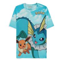 Pokémon T-Shirt Mirage AOP Eevee Evolutions Size XL - thumbnail