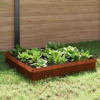 VidaXL Slakkenhekken 8 pcs roestig cortenstaal