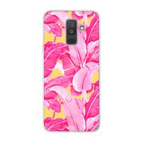 Pink Banana: Samsung Galaxy A6 Plus (2018) Transparant Hoesje