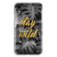 Stay wild: iPhone XR Volledig Geprint Hoesje