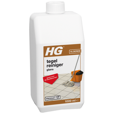 HG Tegelreiniger glansherstellend (vloerfris) (HG product 17) 1 Liter.