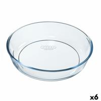 Cakevorm Pyrex Classic Vidrio Transparant Glas Cirkelvormig 26 x 26 x 6 cm 6 Stuks