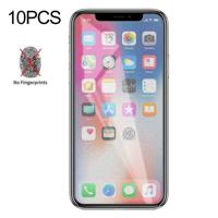 10 STKS niet-volledige matte Frosted gehard glas film voor iPhone X/XS/XI (2019)