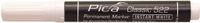 Pica 522/52 Perm. Marker 2-4mm ronde punt wit,10st.