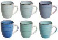 Cookinglife Mokken Delice Blauw 350 ml - 6 stuks