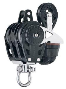 Harken 40c 3-schijfsblok+29c Met Ratel En Klem Default
