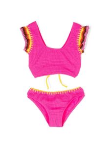 Nessi Byrd Kids bikini à volants - Rose