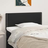Hoofdbord 80x5x78/88 cm kunstleer zwart - thumbnail