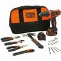 Black & Decker BDCDC18HTSA Accuboormachine - 18V & Handgereedschapset Black & Decker BDCDC18HTSA Accuboormachine - 18V & Handgereedschapset