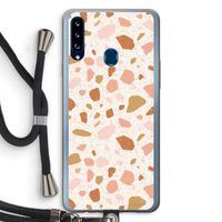 Terrazzo N°18: Samsung Galaxy A20s Transparant Hoesje met koord