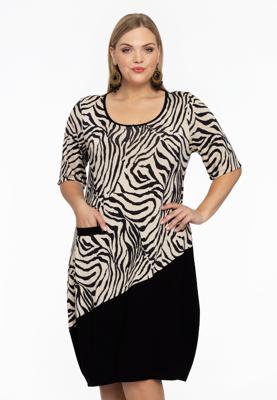 Yoek Jurk met zakken SAFARI | Wit | Maat 58/60