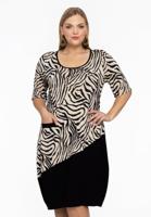 Yoek Jurk met zakken SAFARI | Wit | Maat 38/40