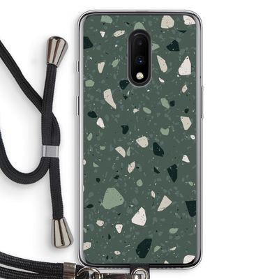 Terrazzo N°19: OnePlus 7 Transparant Hoesje met koord